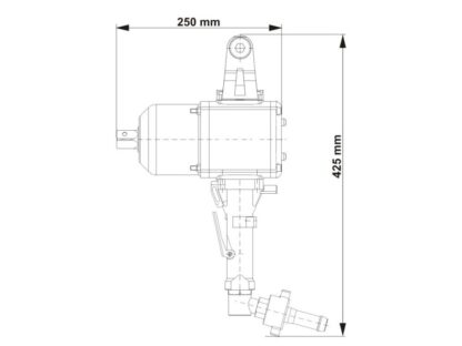 3/4" Slagmoersleutel 1400 Nm M16-M30 - Afbeelding 2