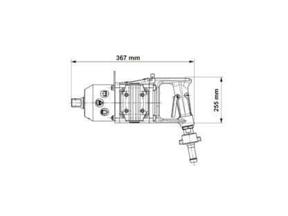 1" Slagmoersleutel 2100 Nm M20 - M36 - Afbeelding 4