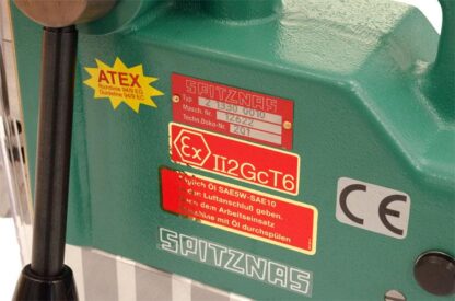 Pneumatische ATEX magneet kernboormachine 52 mm - 260 mm - Afbeelding 2